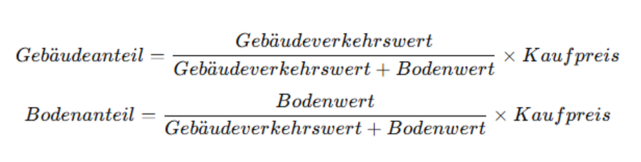 kaufpreisaufteilung